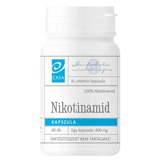 Casa Nikotinamid B3 vitamin 400mg kapszula 60x