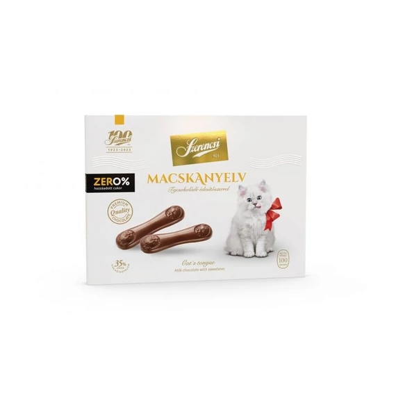 Szerencsi Zero Macskanyelv 100g