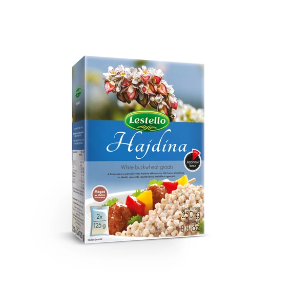 Lestello hajdina 2x125g 250g