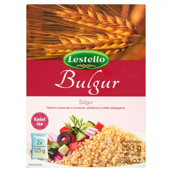 Lestello bulgur 2x125g 250g