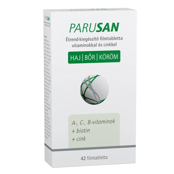 Parusan cink+vitaminok tabletta 42x