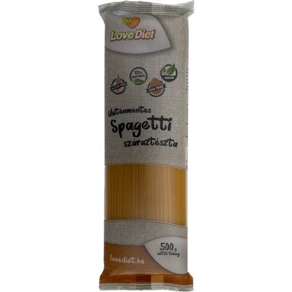 Love Diet gluténmentes tészta Spagetti 500g