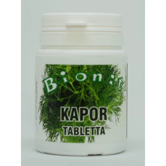 Bionit kapor tabletta 50g 150x