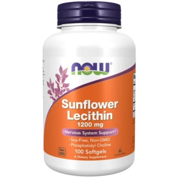 Now Sunflower Lecitin 1200mg 100x