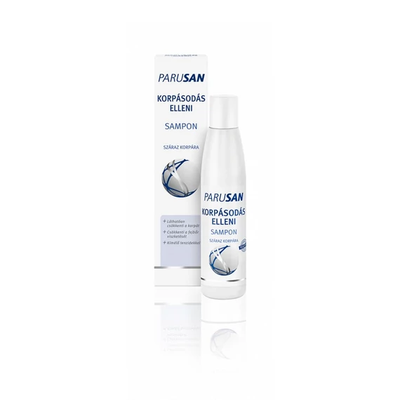 Parusan sampon korpásodás ellen, száraz korpára 200ml