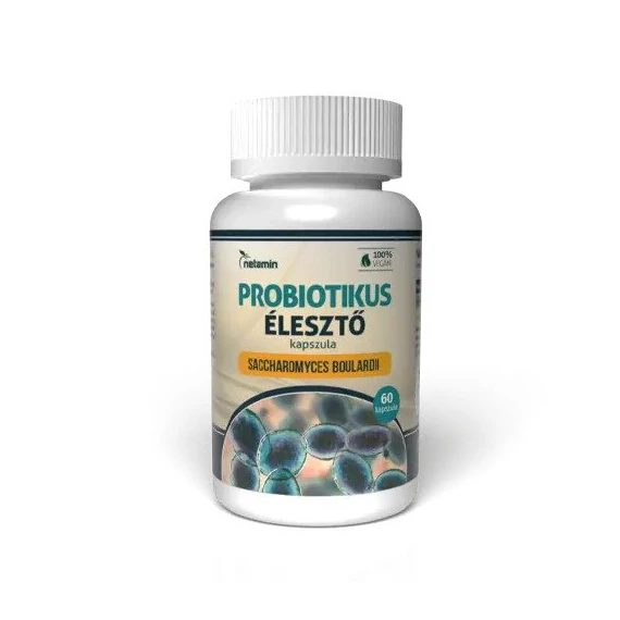 Netamin probiotikus élesztő kapszula 60x