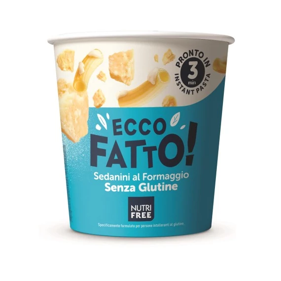 Nutrifree sajtos instant tészta 70g