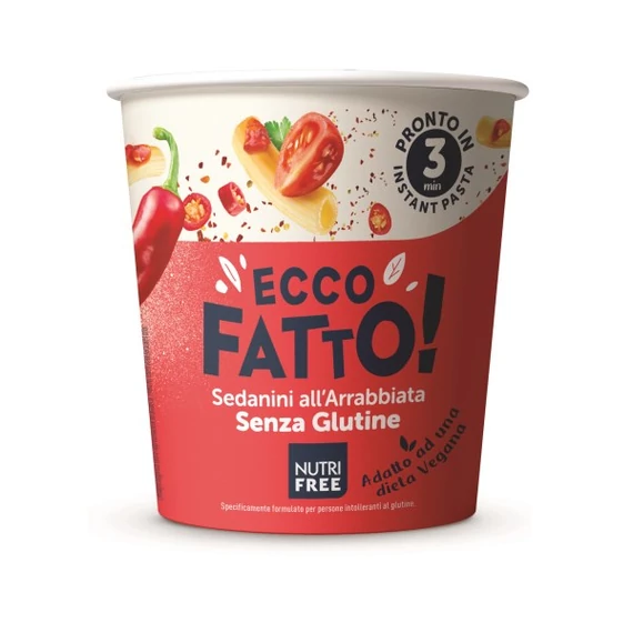 Nutrifree pikáns paradicsomos instant tészta 70g