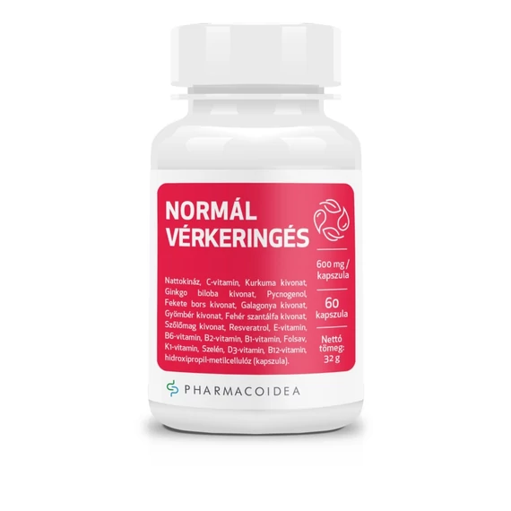 Pharmacoidea normális vérkeringés extra kapszula 60x