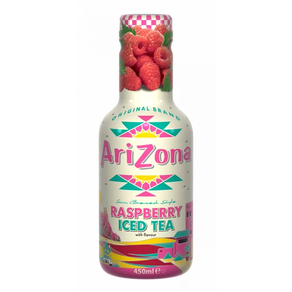AriZona fekete tea málnával 450ml