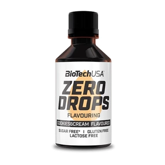 Biotech Usa Zero Drops Cookies Cream 50ml