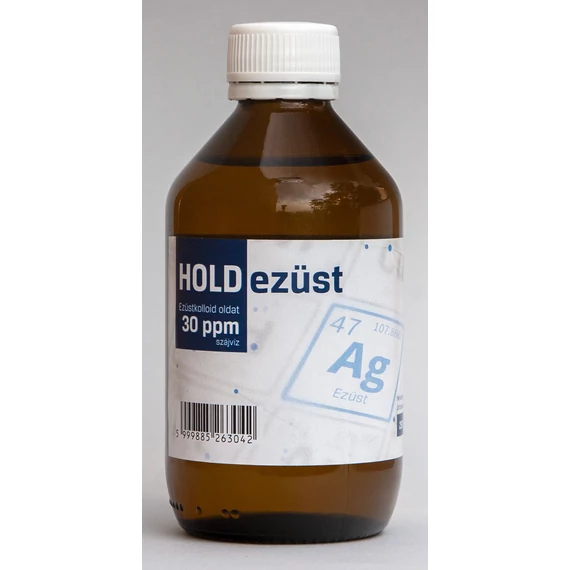 Holdezüst ezüstkolloid 30ppm 250ml