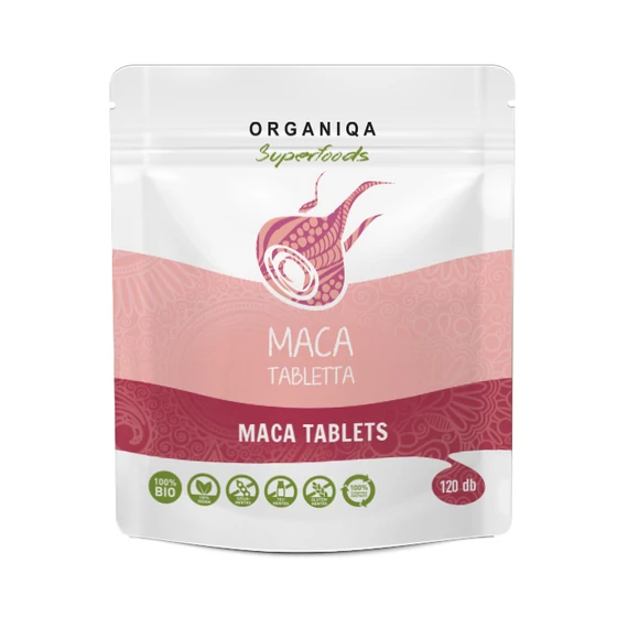 Organiqa bio maca tabletta 120x