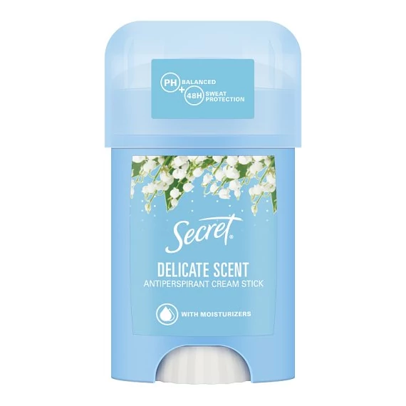 Secret krémdezodor Delicate Scent stift 40ml