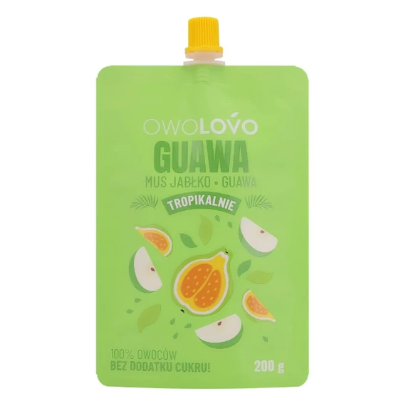 Owolowo 100% gyümölcspüré guavás trópusi 200g