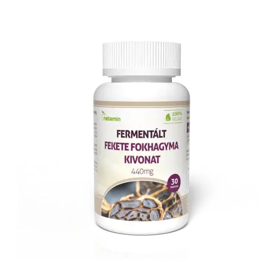 Netamin Fermentált Fekete Fokhagyma kivonat 440mg 30x