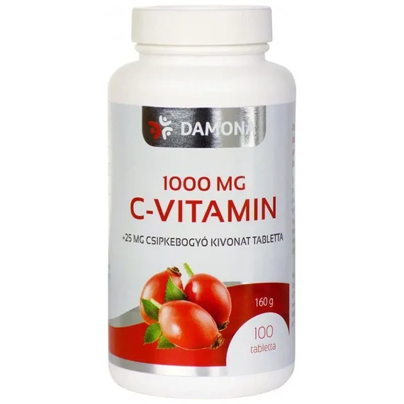 Damona C-vitamin 1000mg csipkebogyós 100x