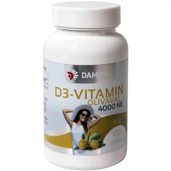 Damona D3 vitamin 4000NE olívával tabletta 100x