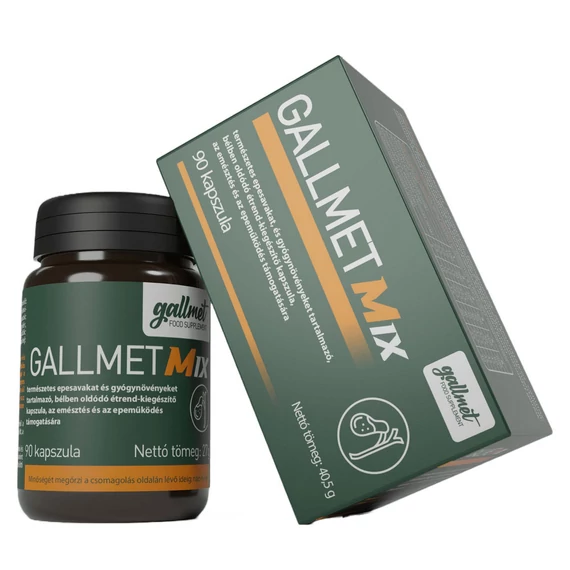 Gallmet Mix természetes epesav kapszula 90x