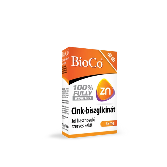 BioCo Cink-biszglicinát 25mg tabletta 60x