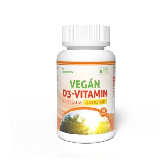 Netamin vegán D3-vitamin kapszula 30x