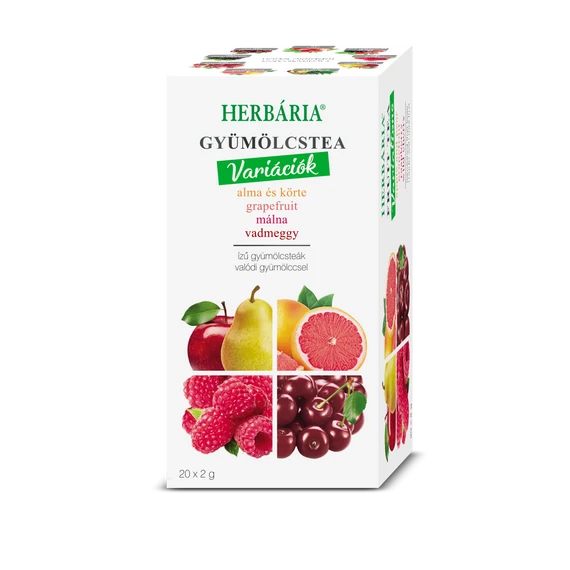 Herbária gyümölcstea mix 1. 20*2g filter 20x