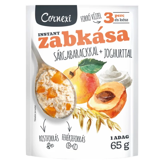 Cornexi zabkása sárgabarackkal+joghurttal 55g