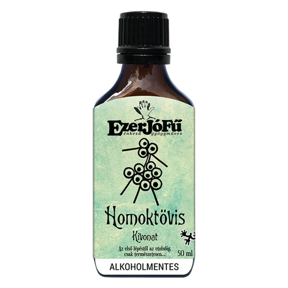 Ezerjófű Homoktövis glicerines kivonat 50ml