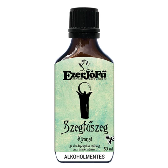 Ezerjófű Szegfűszeg glicerines kivonat 50ml