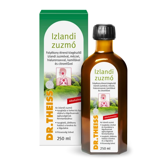 Dr Theiss izlandi zuzmó folyékony étrend-kiegészítő 250ml