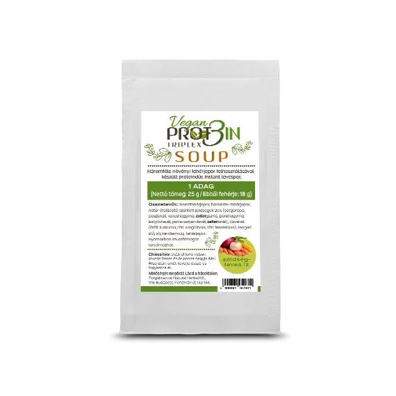 Netamin Vegan Prote3in Triplex instant zöldségleves 1db