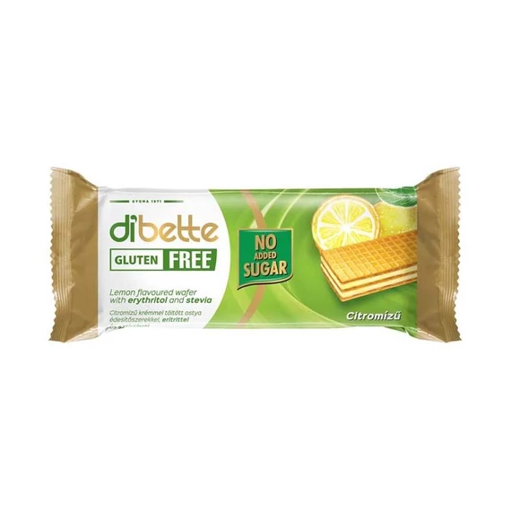 Dibette NAS citrom ízű krém töltött ostyaszelet HCN 180g