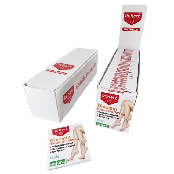 Dr Herz Diosmin Hesperidin 500 mg kapszula 15x