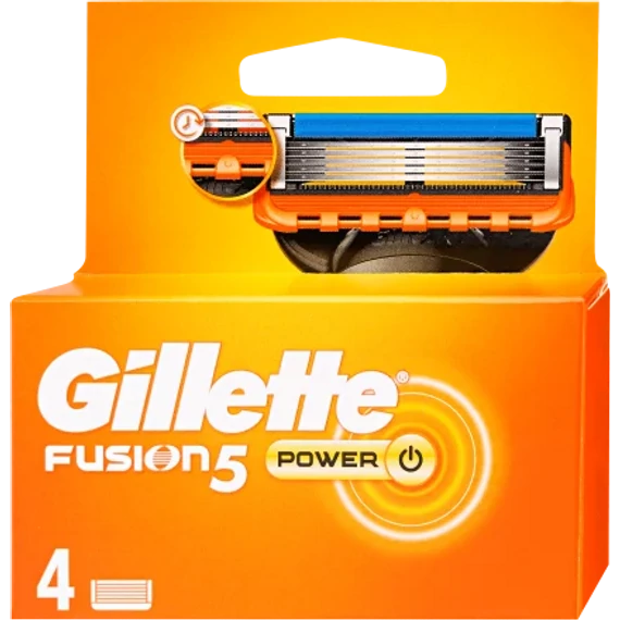Gilette borotva betét Fusion 4x 1db