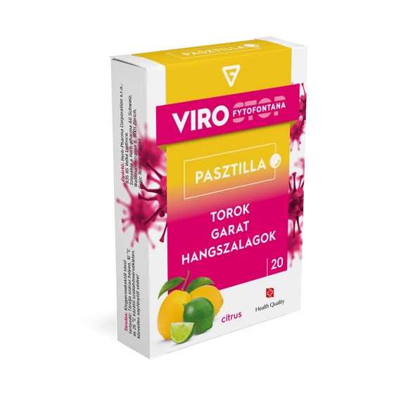 Viro Fytofontana pasztilla citrus 20x
