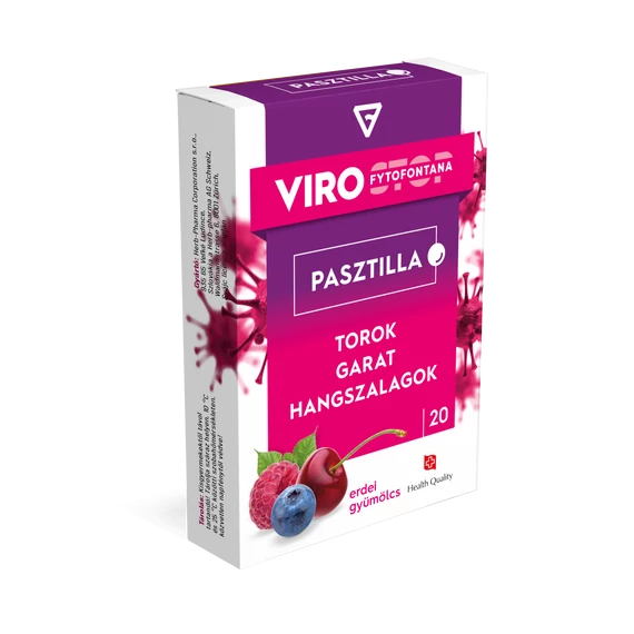 Viro Fytofontana pasztilla erdei gyümölcs 20x