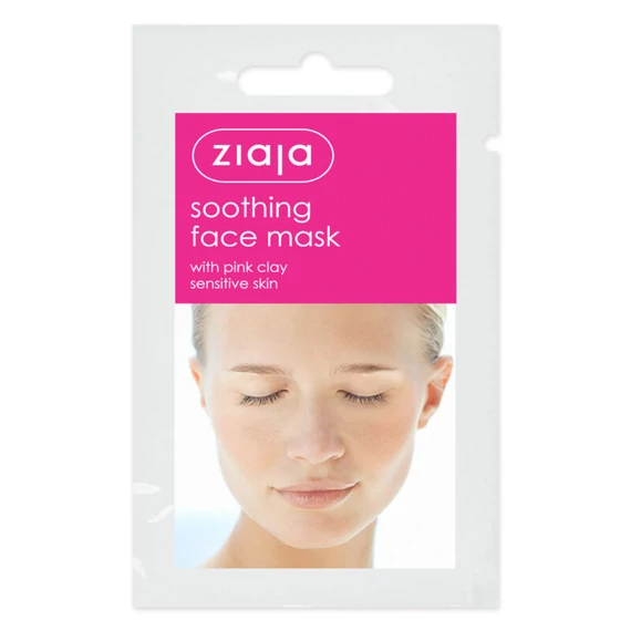Ziaja nyugtató arcmaszk pink agyaggal 7ml