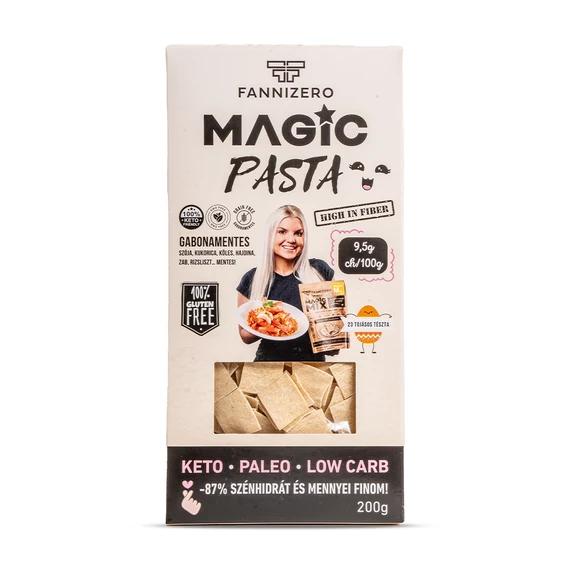 Fannizero gluténmentes Magic Pasta nagykocka 200g