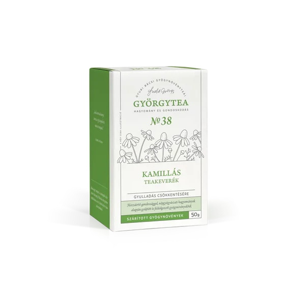 GyörgyTea 38 Kamillás teakeverék [Gyulladás csökkentésér 50g