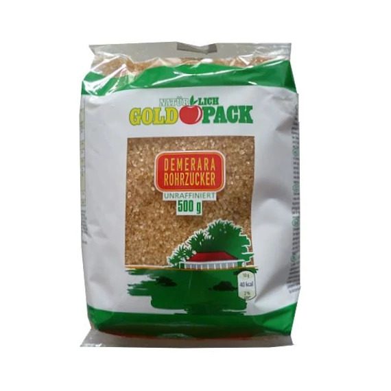 Gold Pack Demerara nádcukor 500g