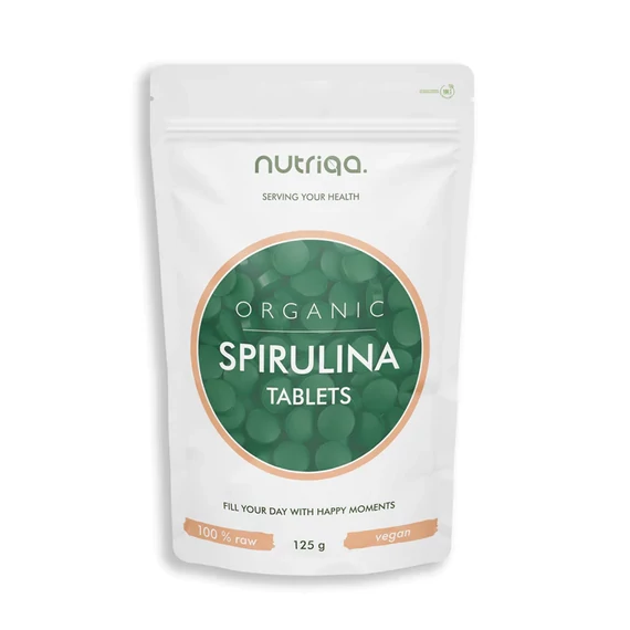 Nutriqa spirulina tabletta 125g