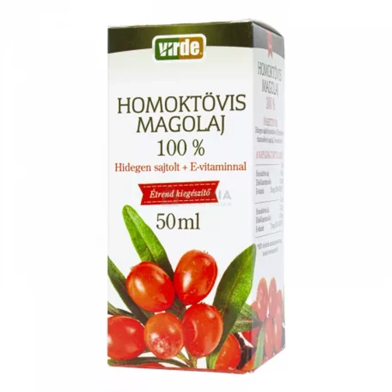 Virde homoktövis magolaj 100% 50ml