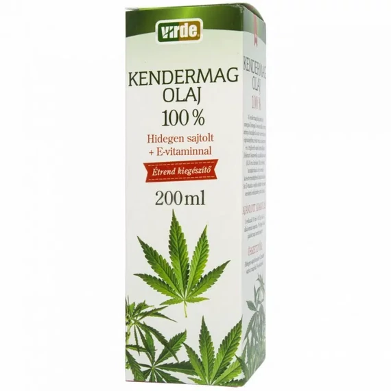 Virde kendermag olaj 100% 200ml
