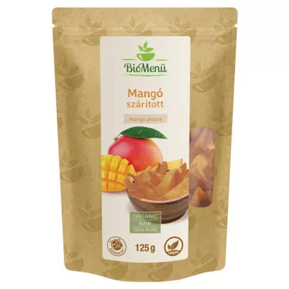 Biomenü bio Mangó száritott 125g