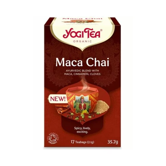 Yogi bio tea Maca Chai 17x