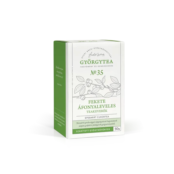 GyörgyTea 35 Feketeáfonyaleveles teakeverék 50g