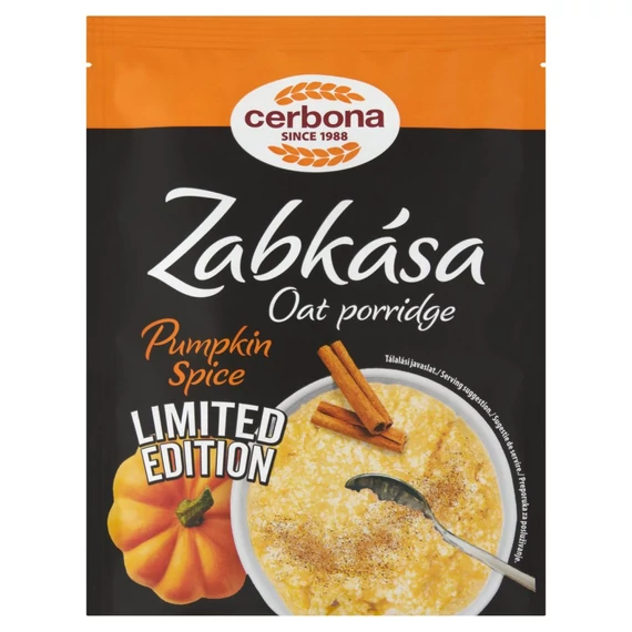 Cerbona zabkása sütőtök-fűszeres 55g