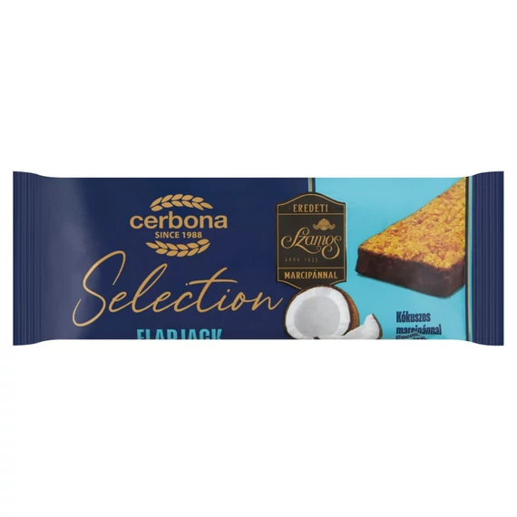 Cerbona Flapjack zabszelet kókusz-marcipán 40g