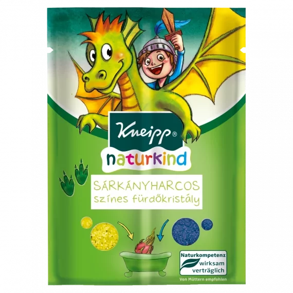 Kneipp Naturkind színes fürdőkristály-sárkányharcos 2x20 40g