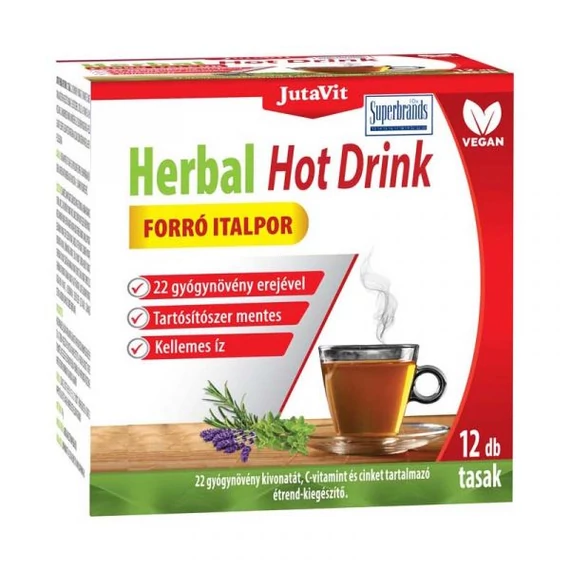 Jutavit Herbal Hot Drink felnőtt 12x